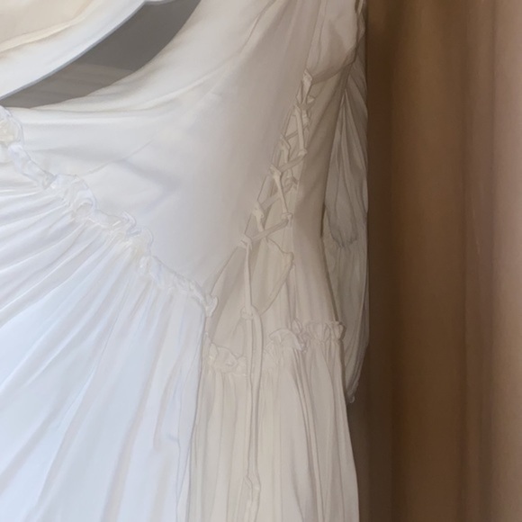 Perfect summary White Dress “Romance” Nonna Colecftion Dubai Mall NWT - Picture 16 of 17